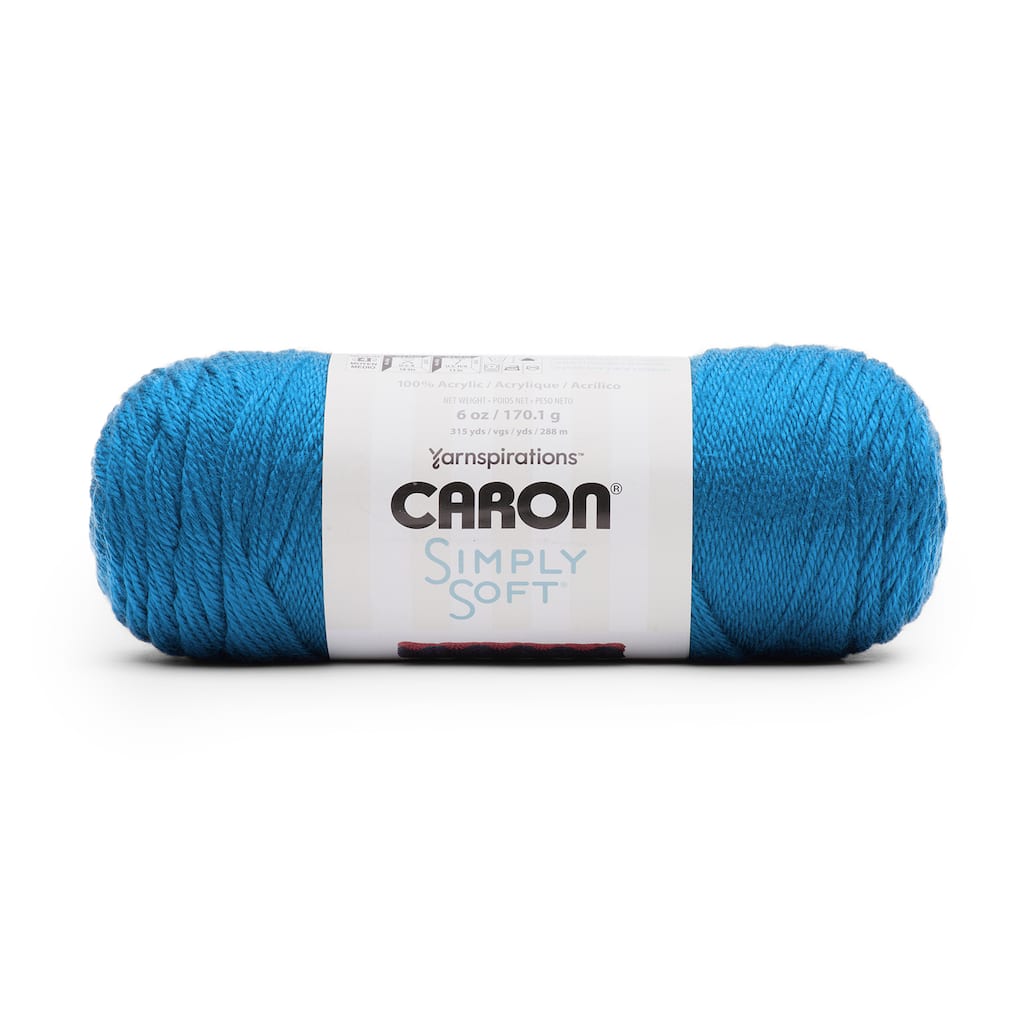 Caron Simply Soft 4 Medium Acrylic Yarn Solid Colors 6 & 7oz Choose Your Color